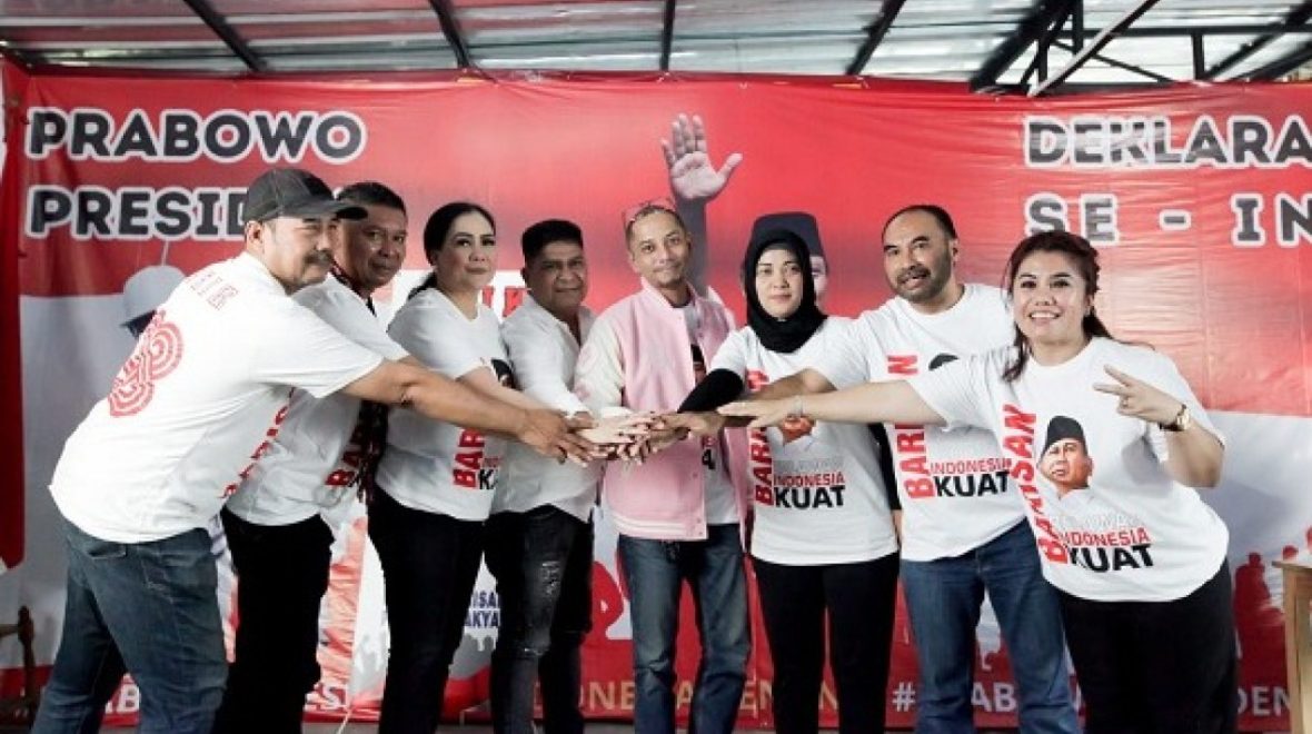 Barisan Relawan Indonesia Kuat (BRIK) Deklarasi Dukung Prabowo