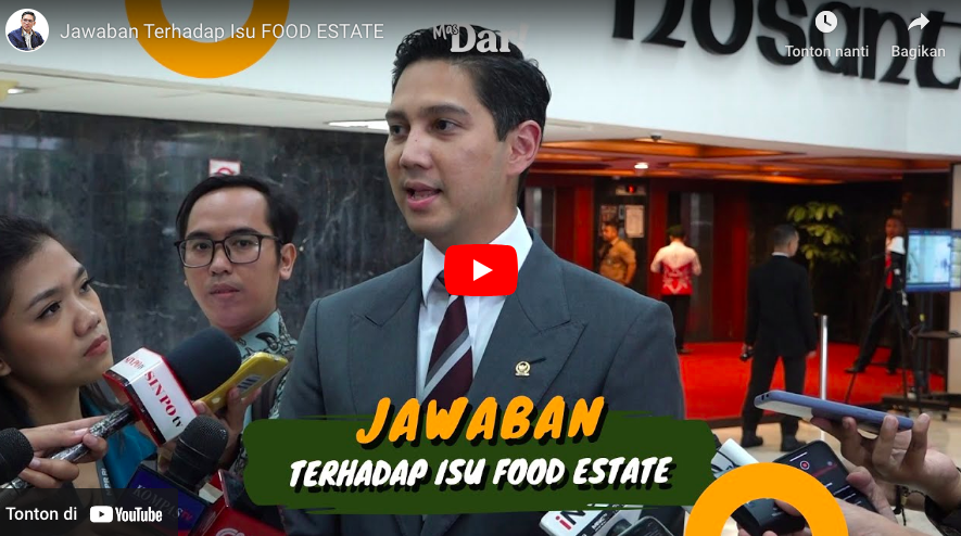 Jawaban Budi Djiwandono Buat PDIP Sepakat Sukseskan Food Estate