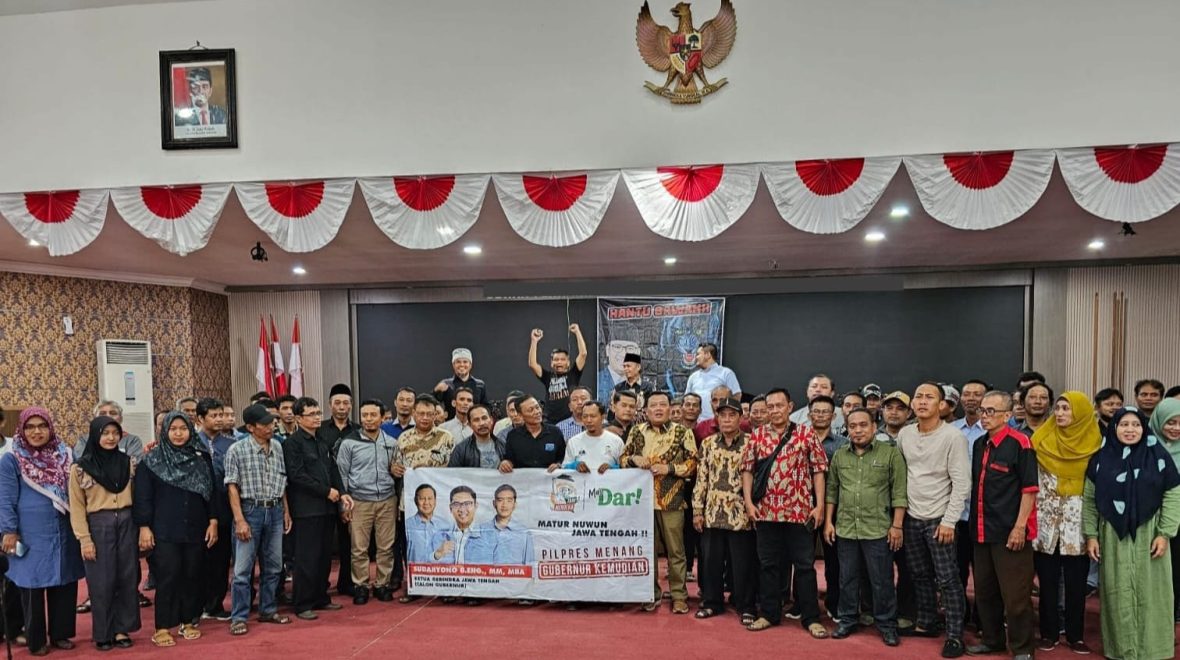 Masyarakat Kendal Percaya Sudaryono Mampu Memajukan Jateng