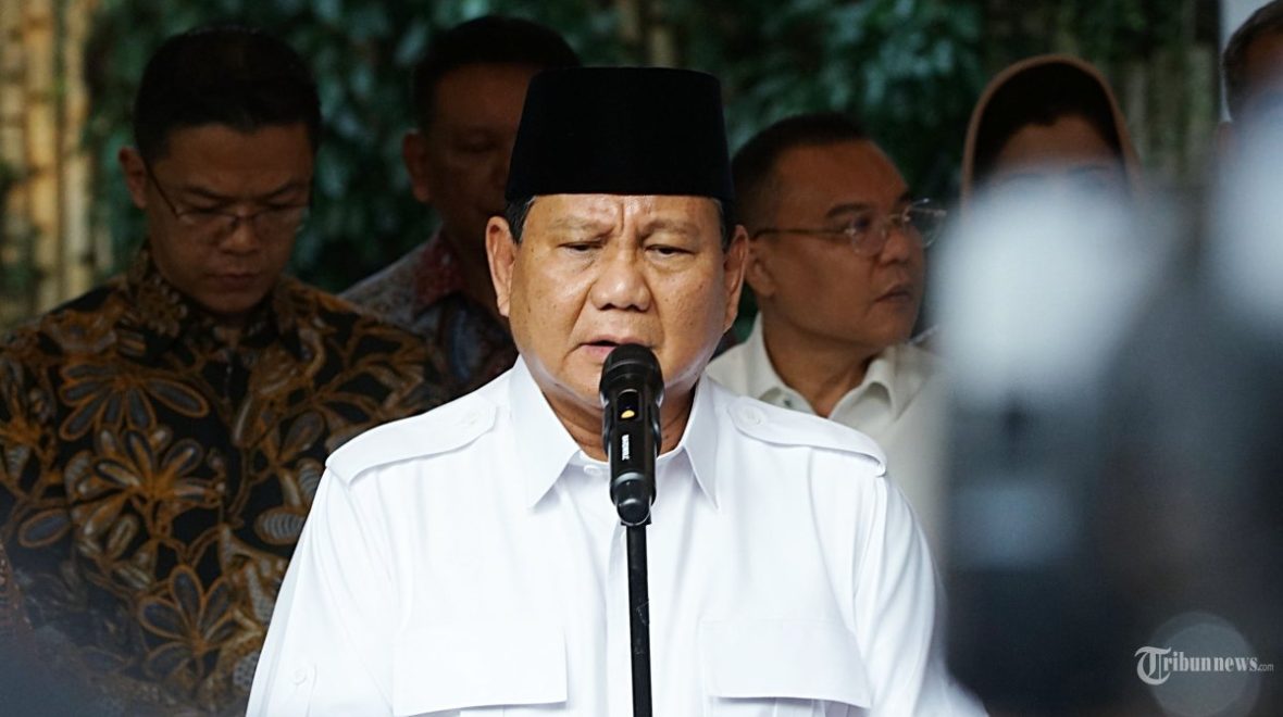 Soal Cagub Jateng Sudaryono, Prabowo: Tunggu Ada Waktunya