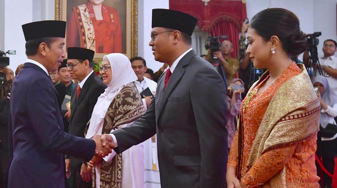 Resmi! Jokowi Lantik Sudaryono Jadi Wakil Menteri Pertanian