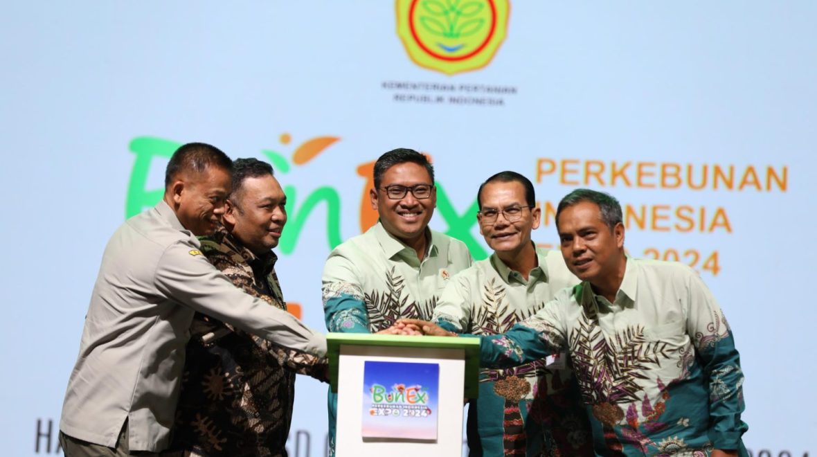 Buka Bunex 2024, Wamentan Dorong Ekspansi Pasar Sawit