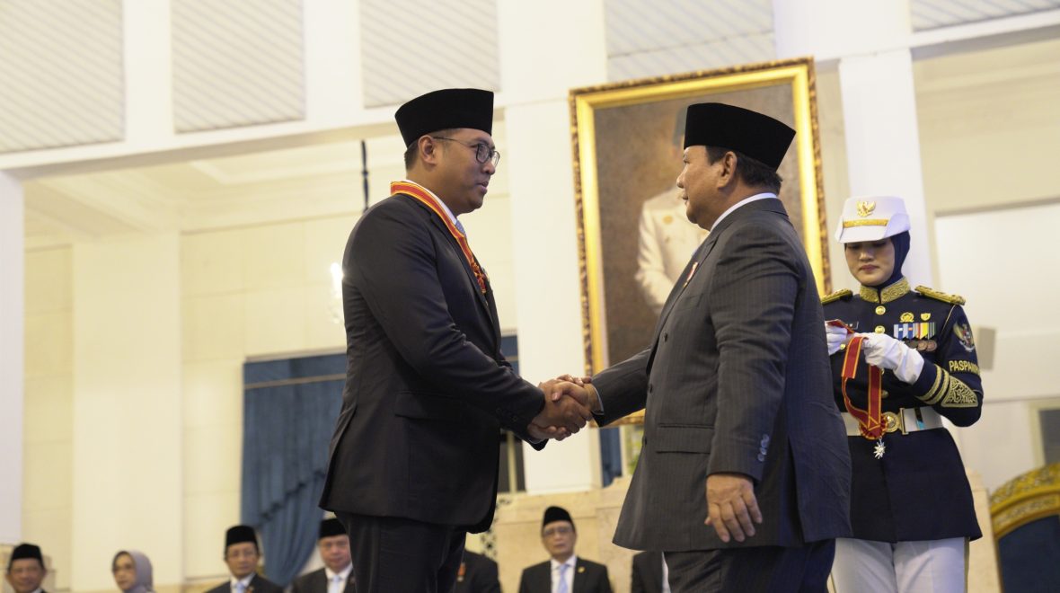 Born From Farmers’ Families, Deputy Minister Sudaryono Wins Mahaputra Pratama Star