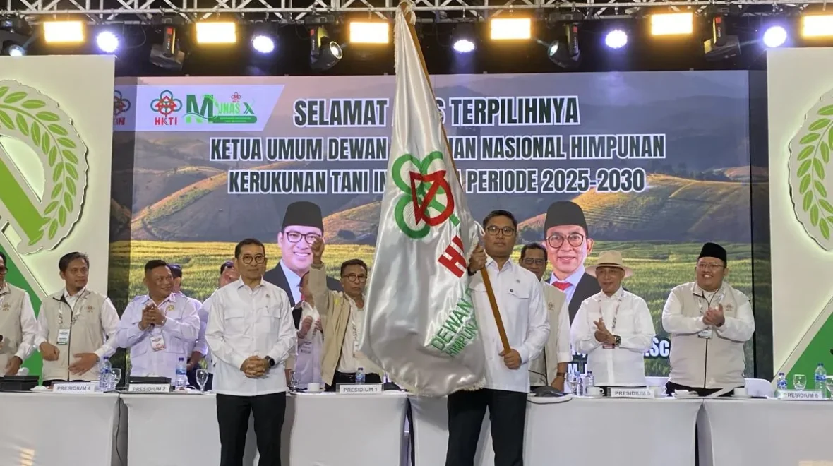 Wamentan Sudaryono ditetapkan sebagai Ketua Umum HKTI 2025-2030