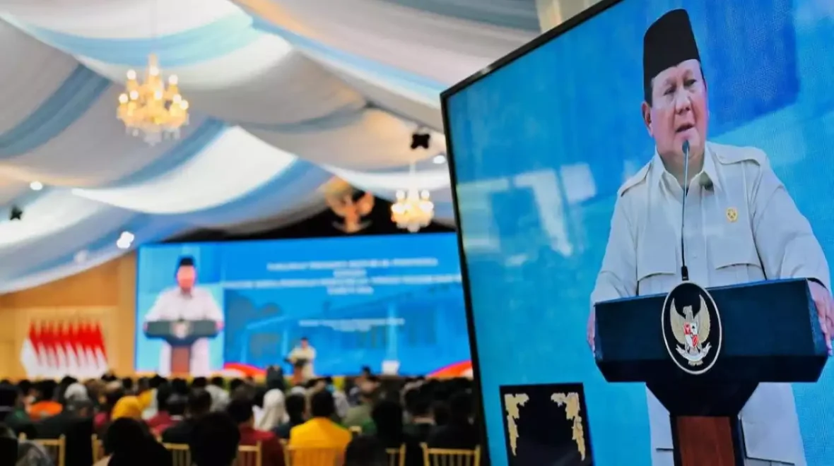 Canda Hangat Presiden Prabowo soal Wamentan Sudaryono, Bertahun-Tahun Pernah Jadi Sekpri: Anak Petani Sekarang Jadi Wakil Menteri