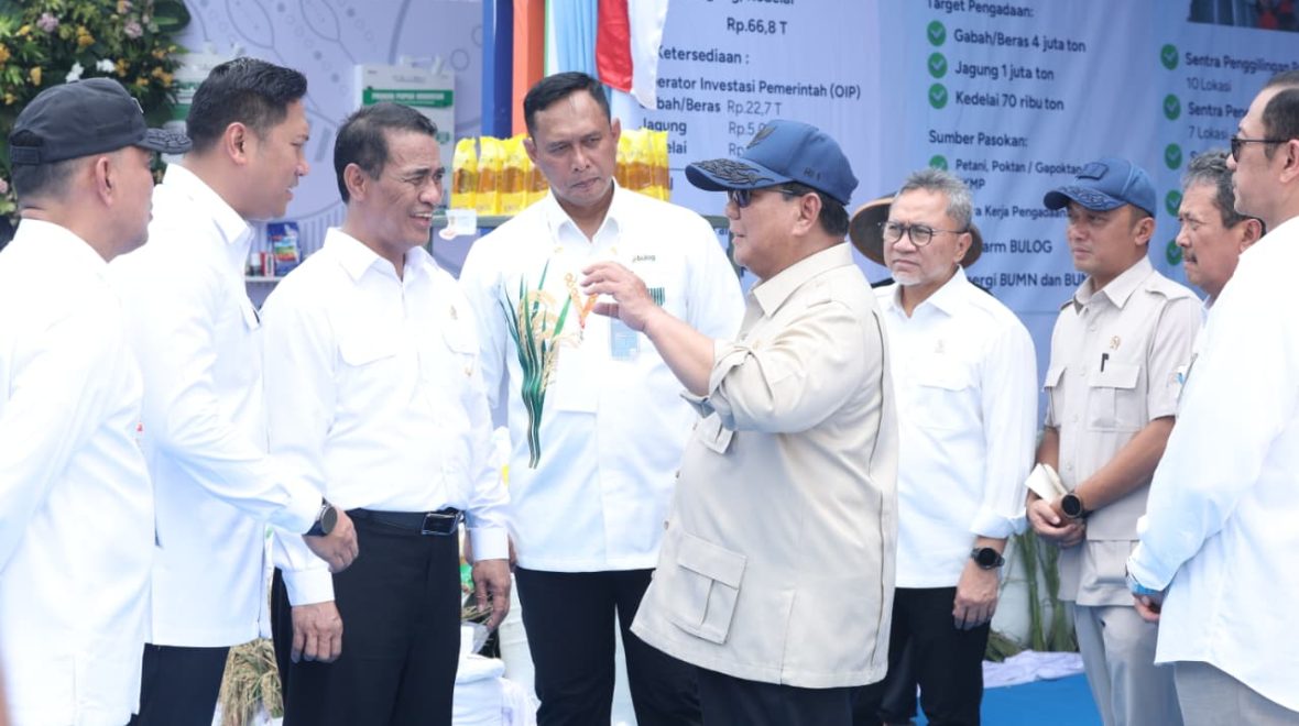Swasembada Pangan 2025, Guyonan Prabowo ke Sudaryono Jadi Pembuka Tawa