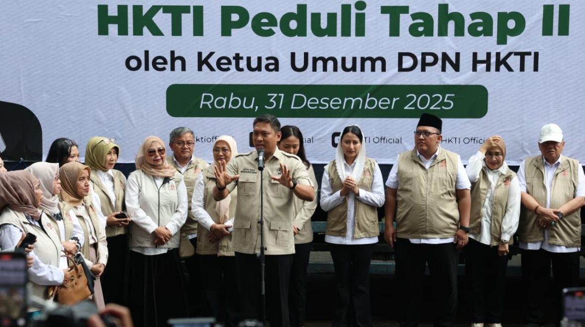 Wamentan Sudaryono Lepas Bantuan HKTI Peduli Tahap II untuk Korban Bencana di Aceh