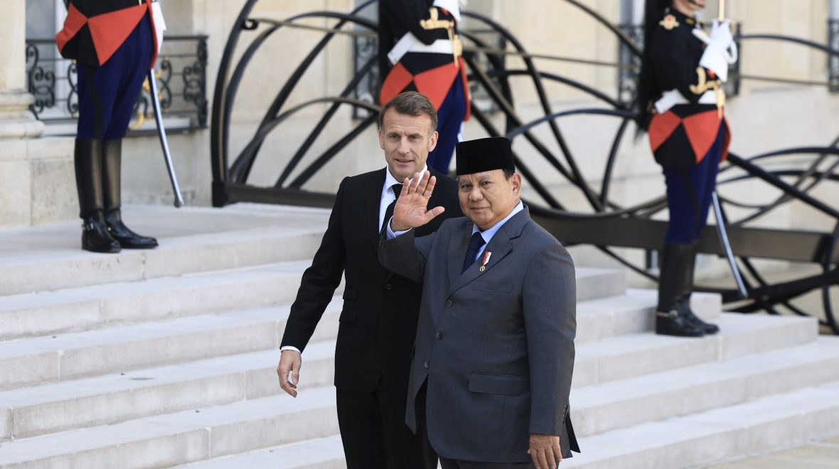 Bertemu Macron, Prabowo Bahas Penguatan Kerja Sama Pertahanan hingga Ekonomi Kreatif