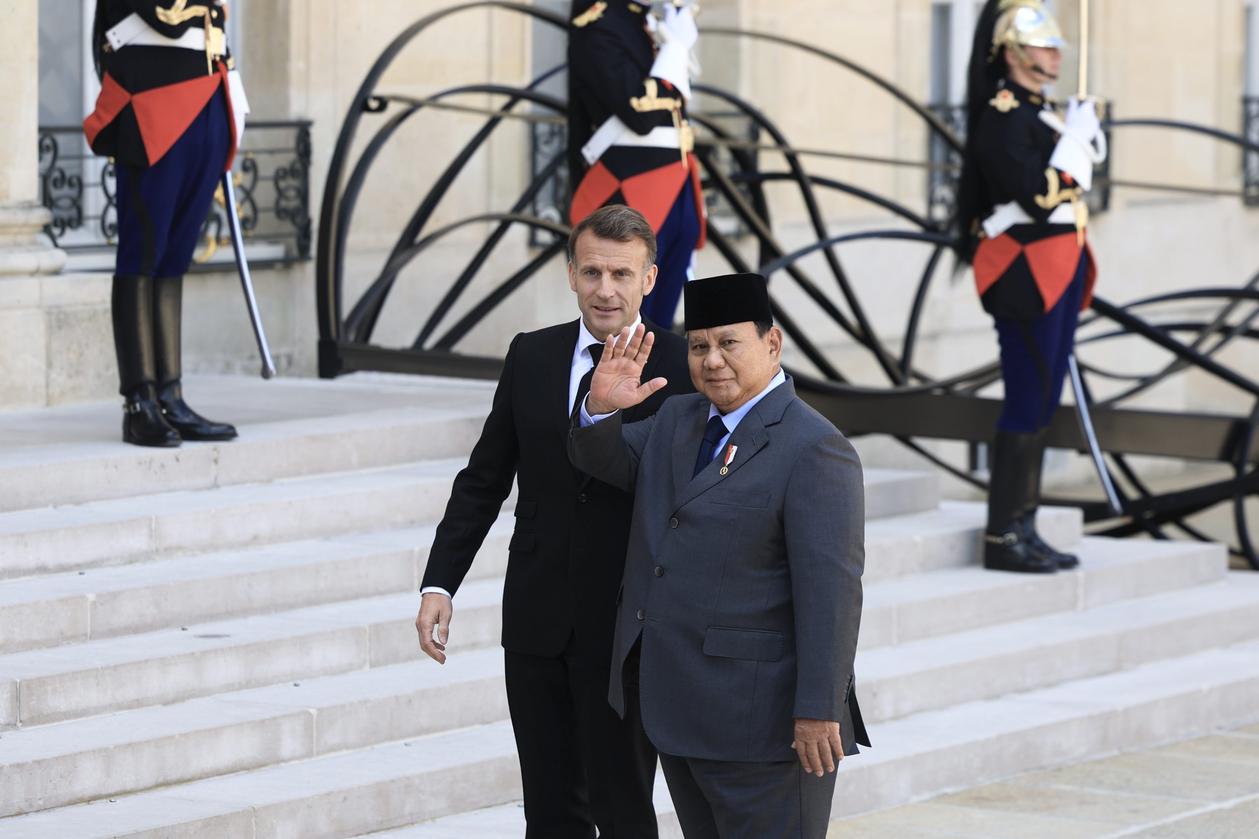 Bertemu Macron, Prabowo Bahas Penguatan Kerja Sama Pertahanan hingga Ekonomi Kreatif